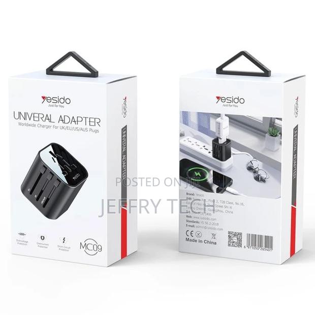Generic Yesido MC-09 Universal Travel Adapter Plug