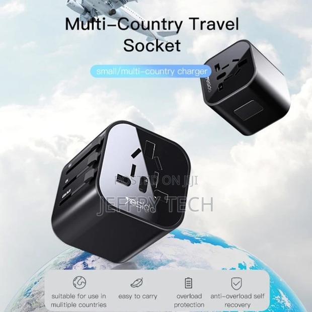 Generic Yesido MC-09 Universal Travel Adapter Plug - thumbnail 2