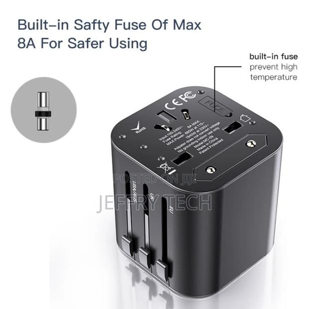Generic Yesido MC-09 Universal Travel Adapter Plug - thumbnail 4