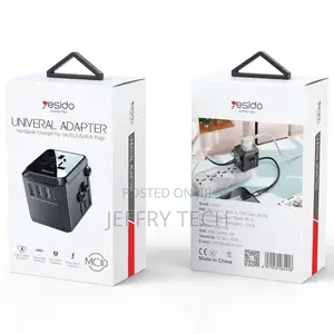 Generic Yesido MC-10 3 USB + Type-C Ports Universal Adapter