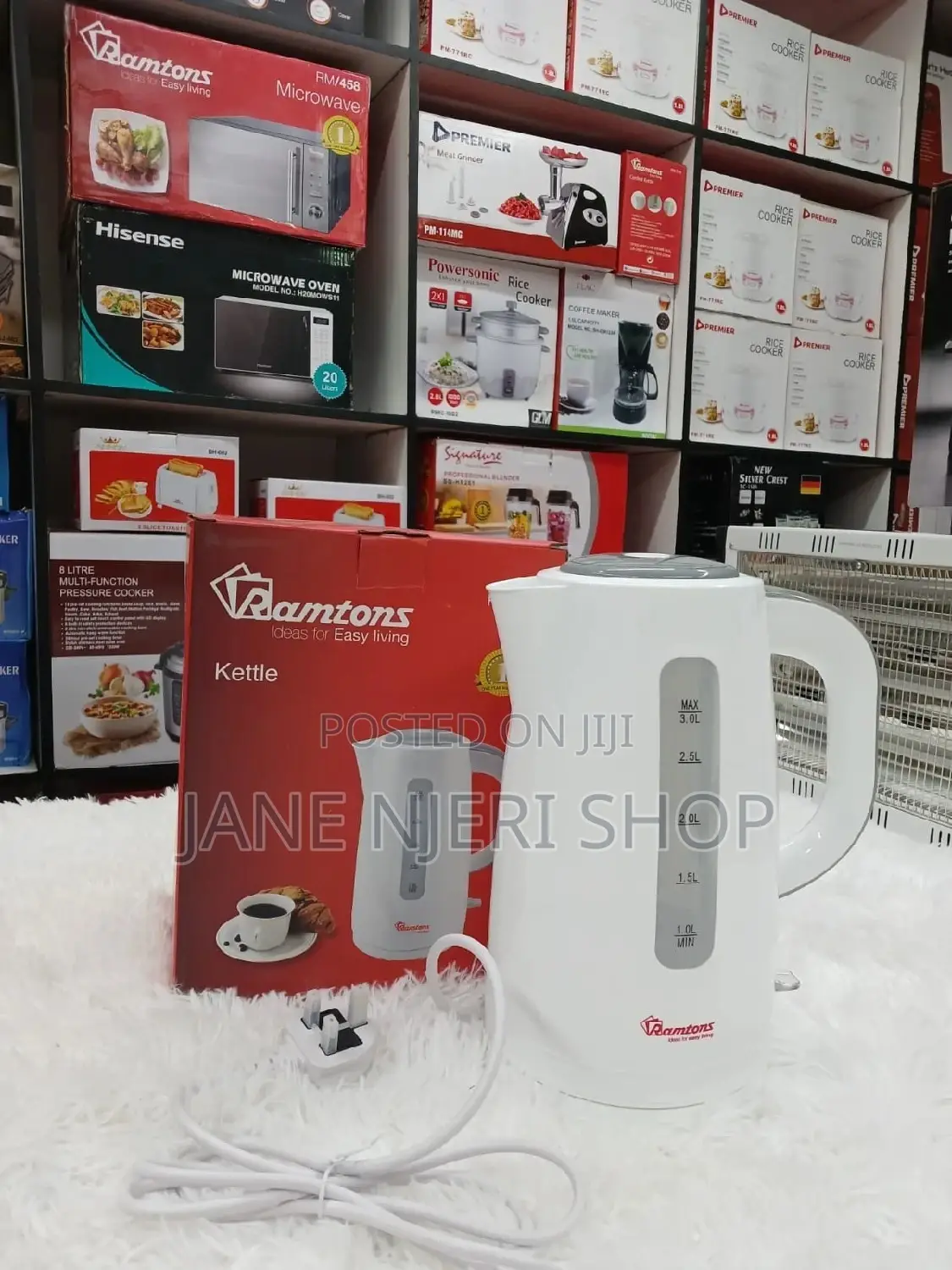 3 Liters Ramtoms Kettle