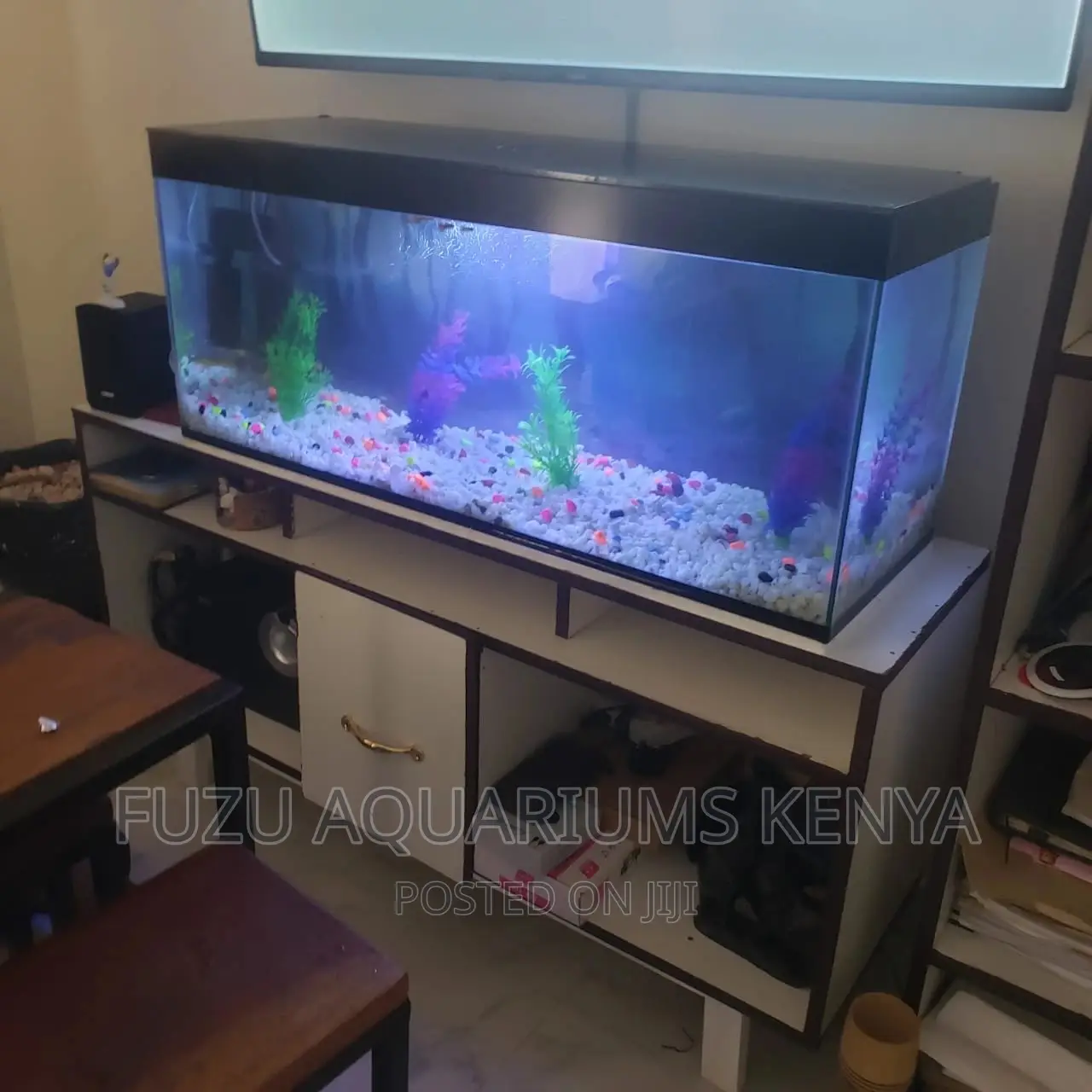 3ft Aquarium on Tv Stand
