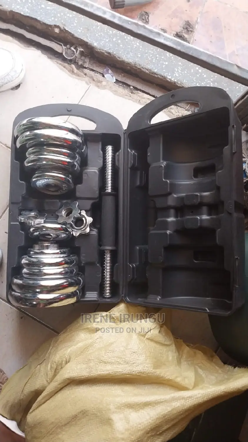 20kg Dumbell , With a Case