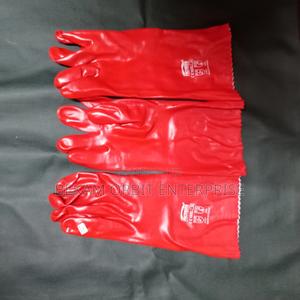 14 Inch Chemical Resistant PVC Gloves
