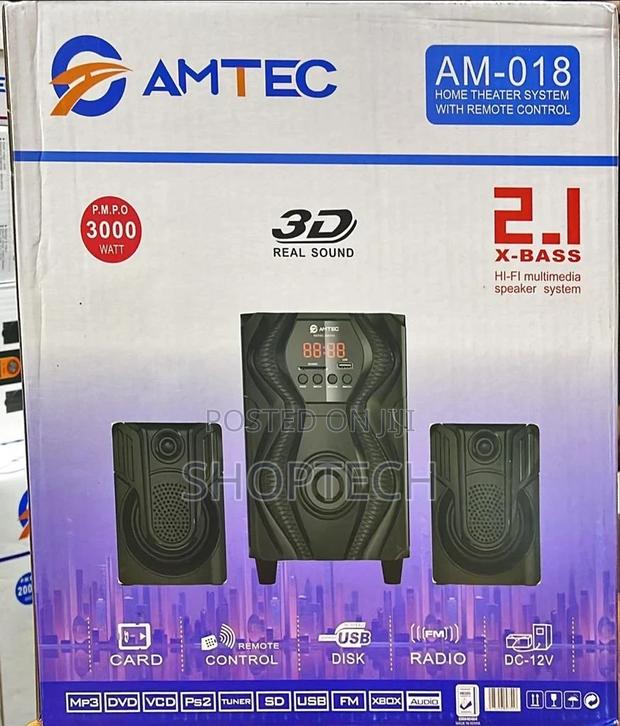 Amtec 2.1 Am-018 Home Theatre System - main view