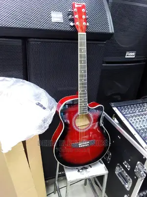 Ibanez Acoustic/ Box Guitar (Red Black)