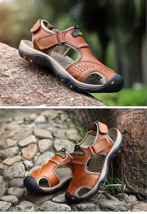 Men Leather Open