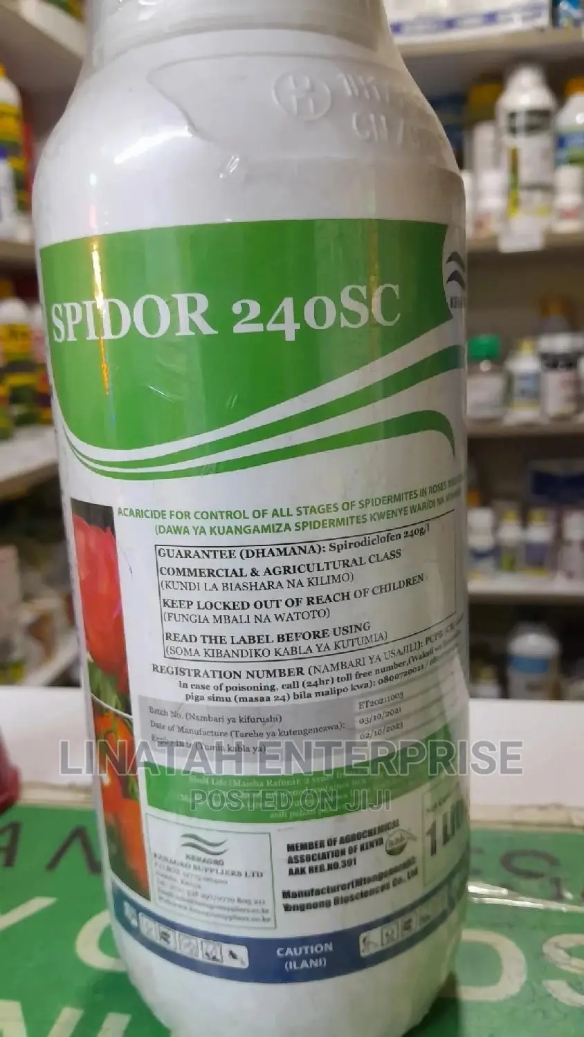 Spidor 240sc Insecticide 1litre
