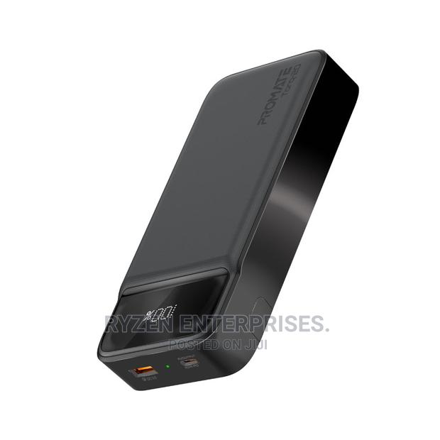 Promate 20000mah Slim Power Bank With 20W USB-C