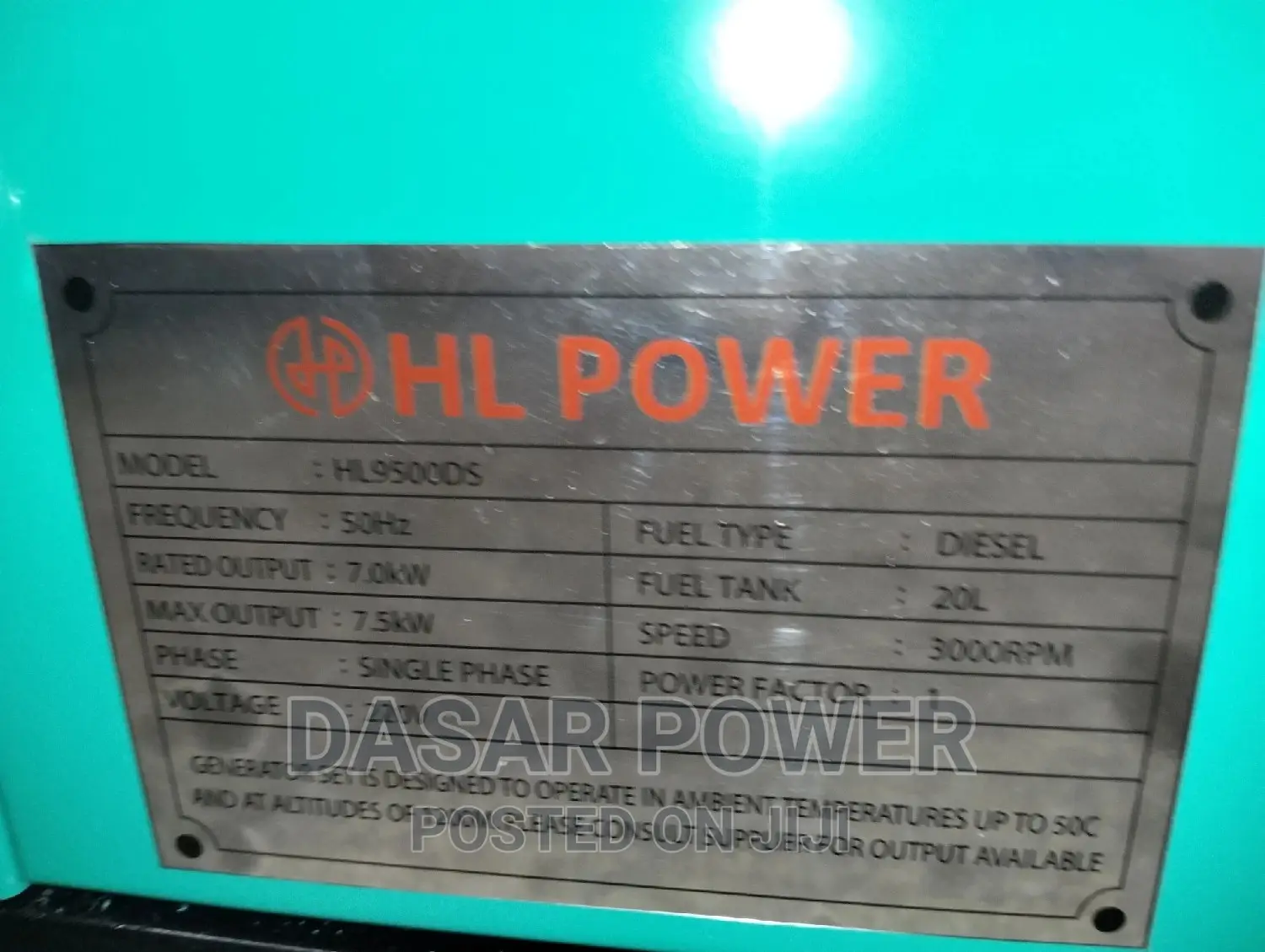 9kva Power Generator.