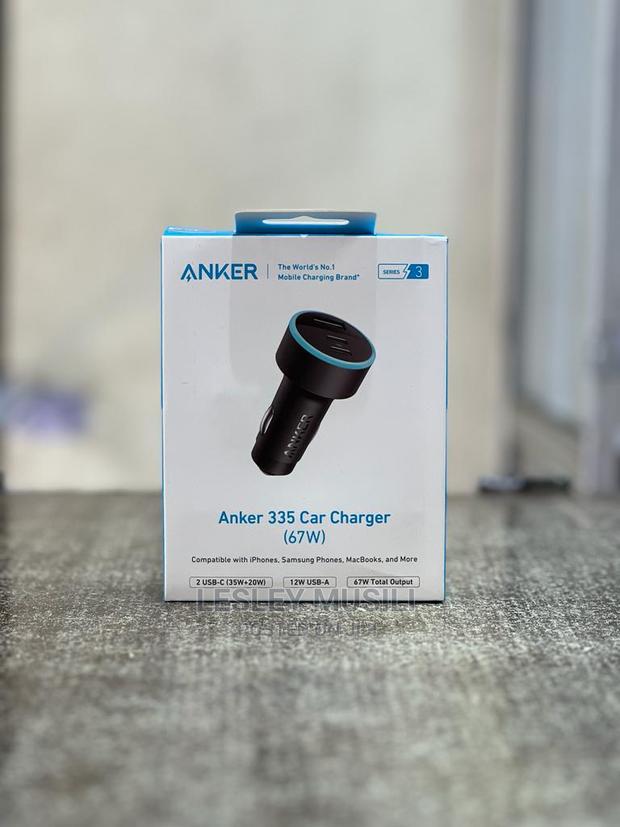 Anker 335 Car Charger 67W -Black - thumbnail 2