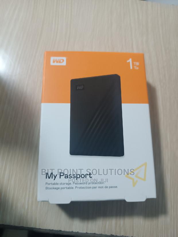 1tb WD My Passport 1tb Harddisk - main view