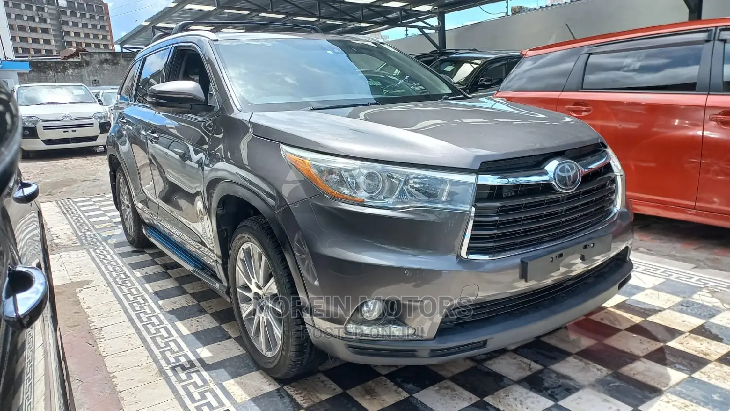 Toyota Kluger 2017 Gray