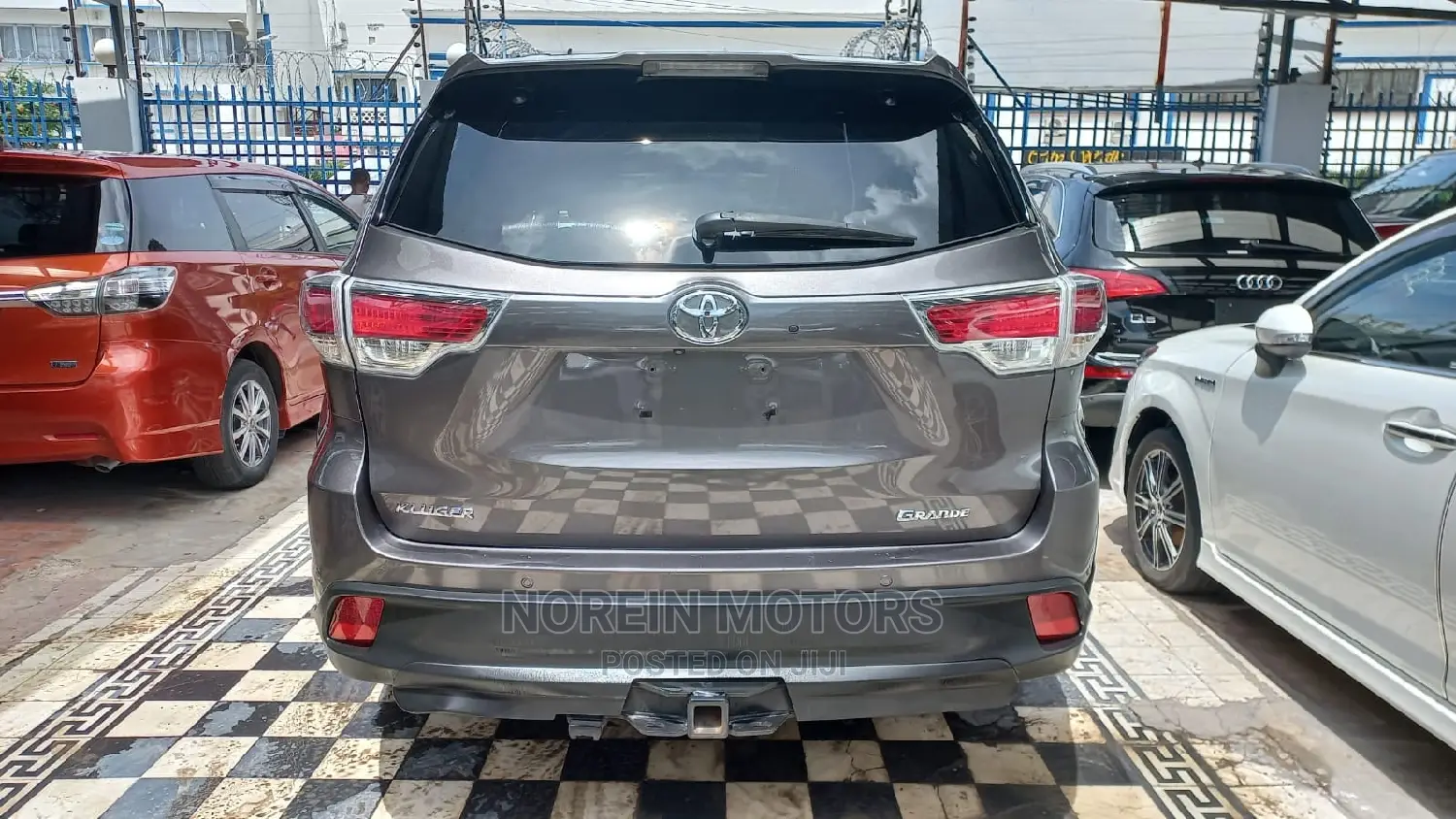 Toyota Kluger 2017 Gray