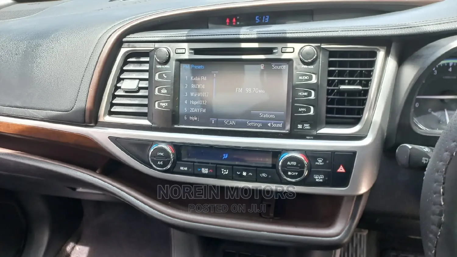 Toyota Kluger 2017 Gray