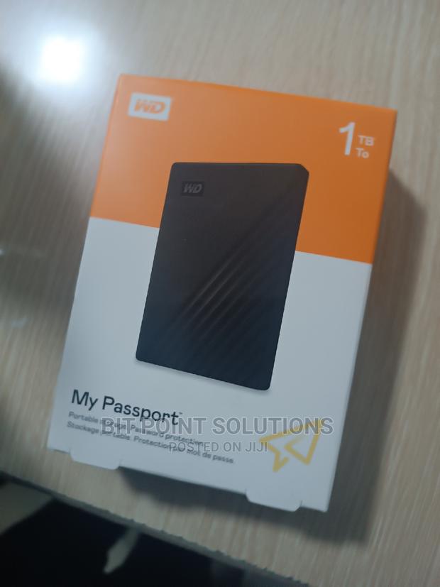 WD 1tb Harddisk My Passport (WD My Passport 1tb Harddrive)
