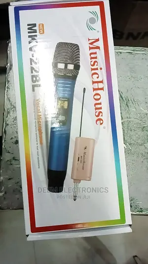New Music-House 22bl Wireless Single Microphone