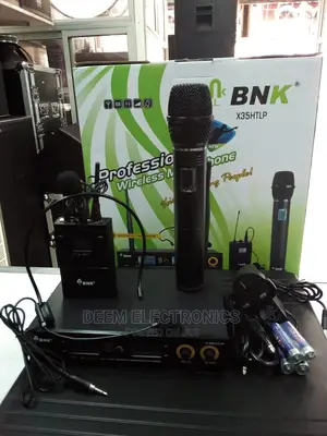 New Professional 3in1 Wireless Microphone X35htlp (UHF)