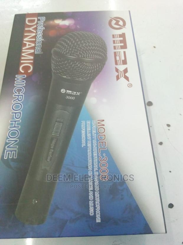 Professional Dynamic Microphone Max:3000