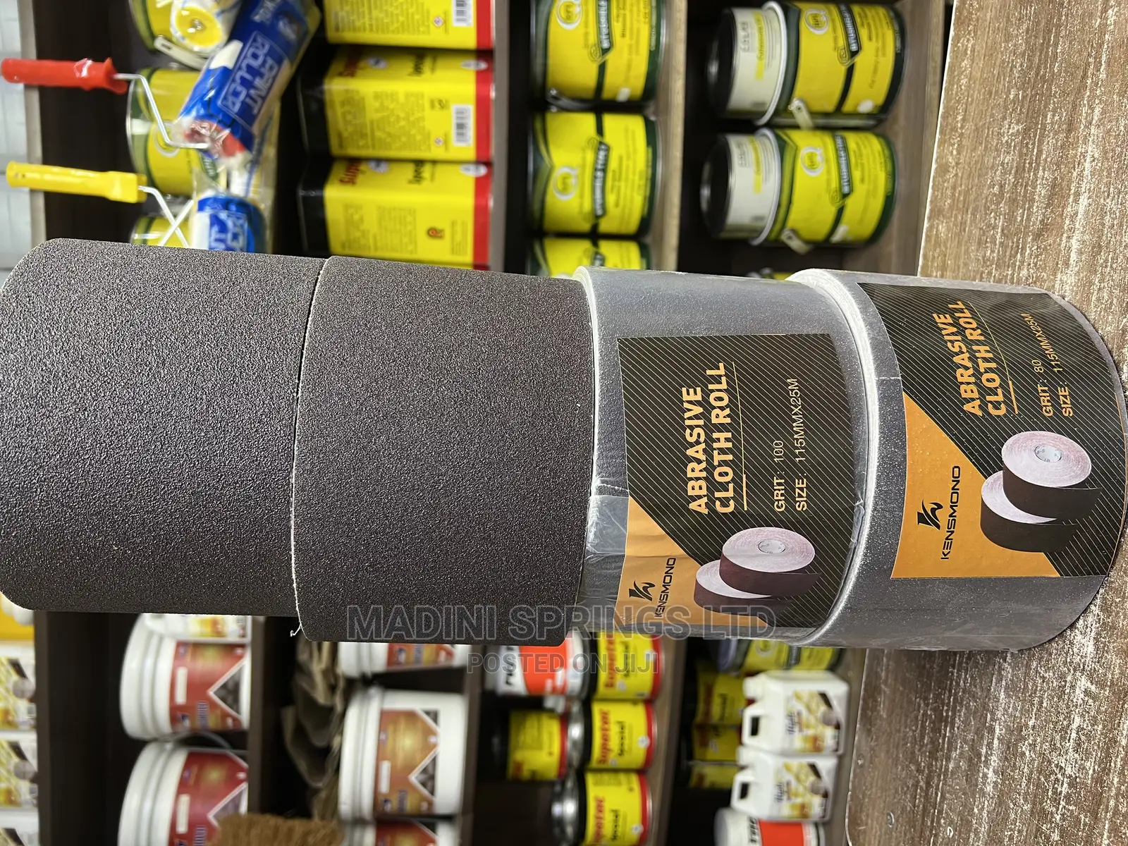 Sandpaper Roll and Sheets - P0, P80, P100, P120