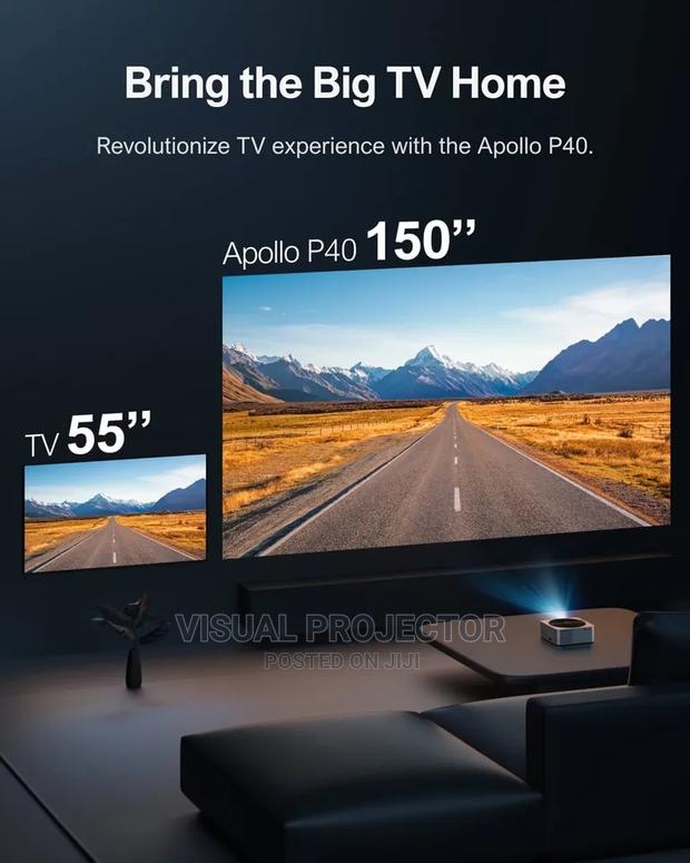 Appolo Ultima P40 Android Projector - thumbnail 4