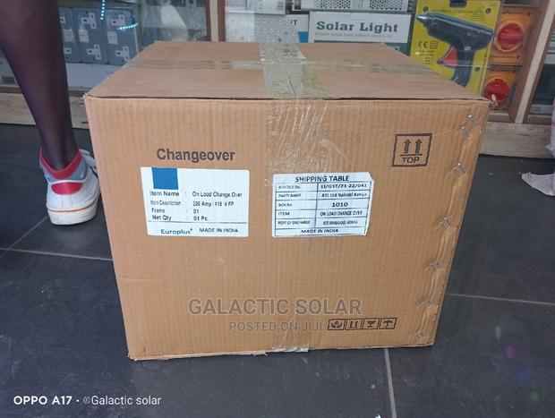 200a Changeover - main view