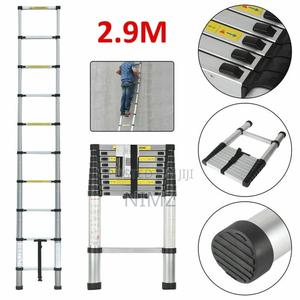 2.9m 9.5ft Multi-Purpose Aluminum Telescopic Ladder - thumbnail 2