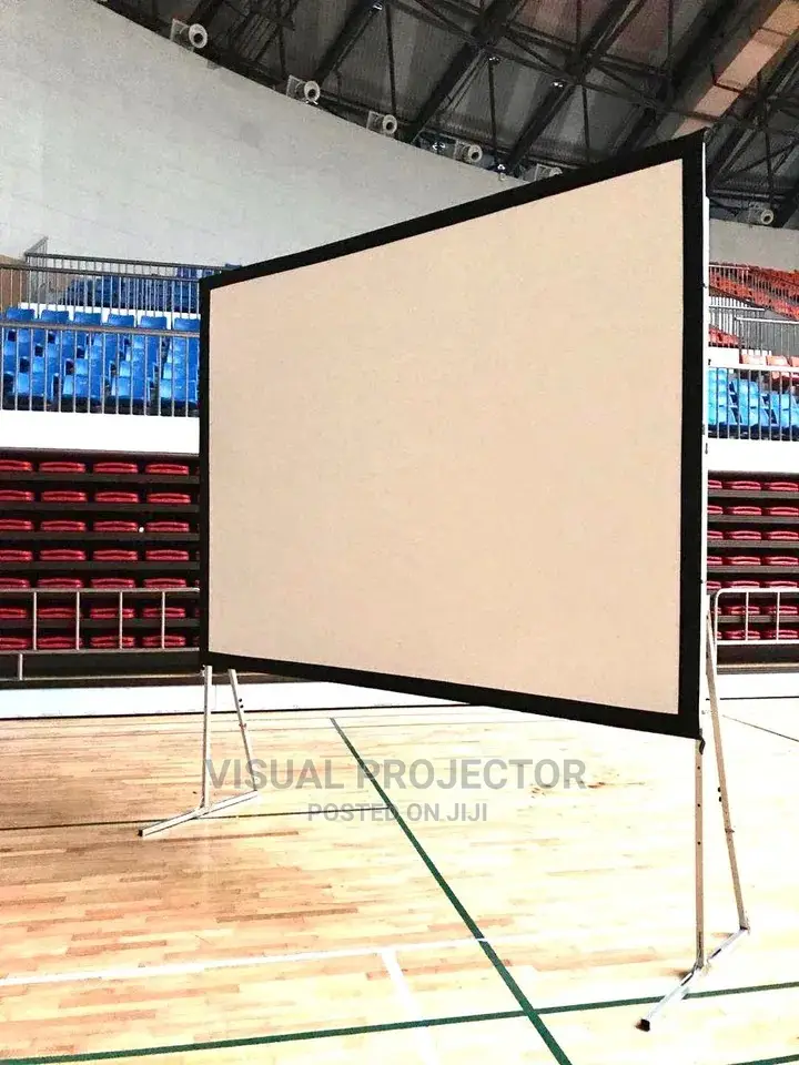 Fast Fold 120" Outdoor/ Indoor Projector Screen Aluminum