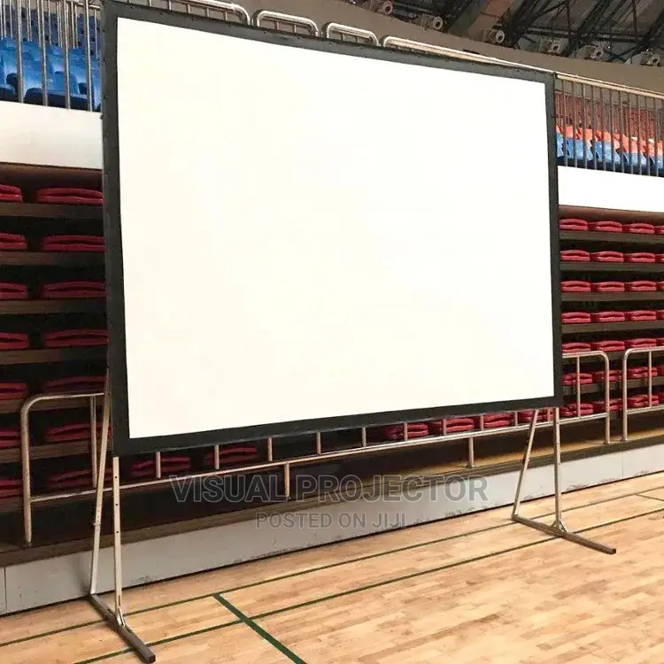 Fast Fold 120" Outdoor/ Indoor Projector Screen Aluminum