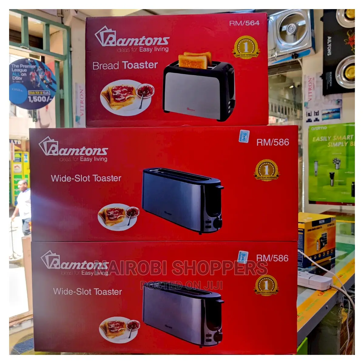 Ramtons Bread Toaster Rm/564