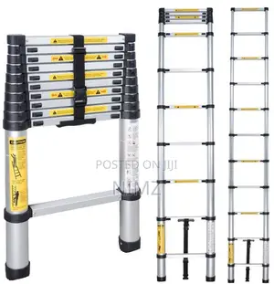4.1 M Telescopic Ladder, Aluminium Ladder, Folding,Multifunc