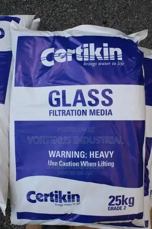 Grade 1, 2, 3 Glass Media 25kg Bag