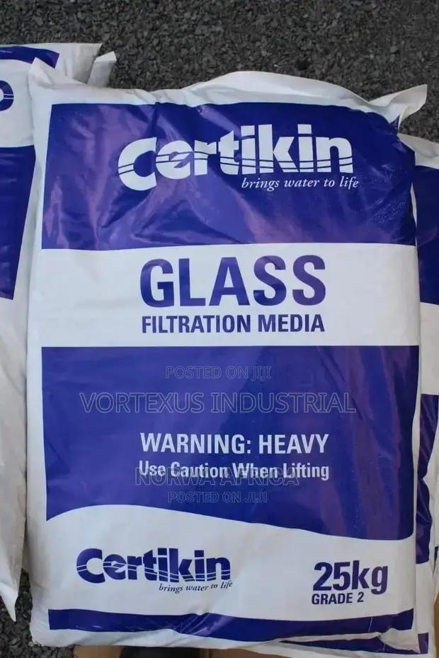 Grade 1, 2, 3 Glass Media 25kg Bag