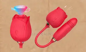 The Rose G-Spot Clitoris Sucking and Thrusting Dildo