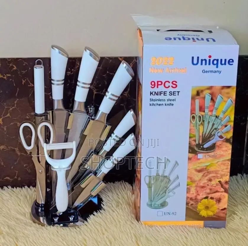 9pcs Knife Set Available