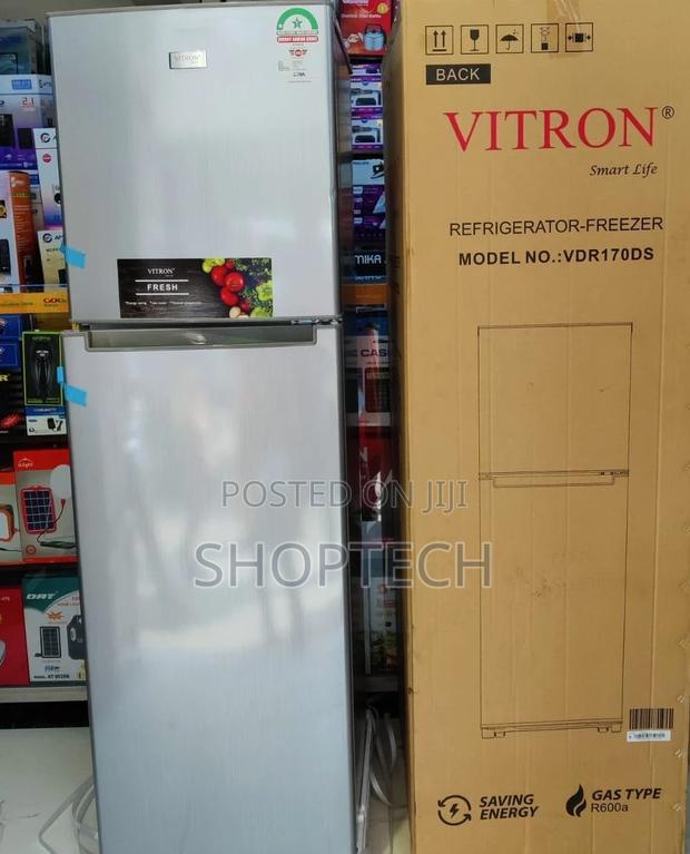 *Vitron 170litres Double Door Refrigerator - main view