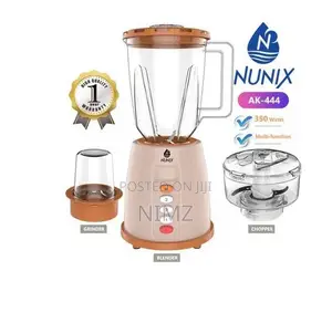 Nunix 3 in 1 Blender, Grinder Chopper