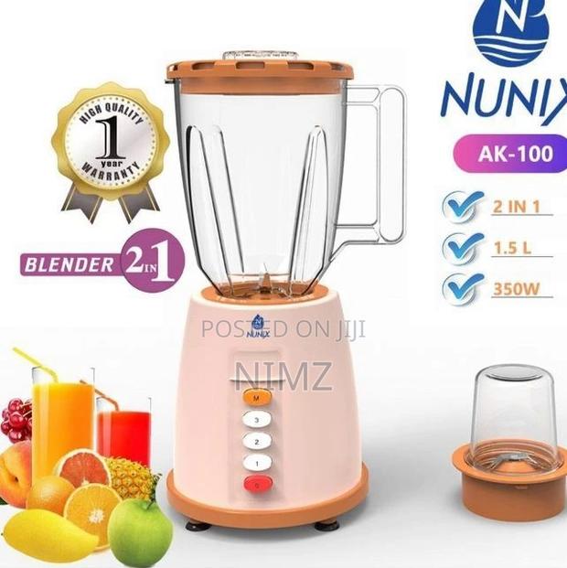 Nunix AK-100,2in1 Blender With Grinding Machine1.5L