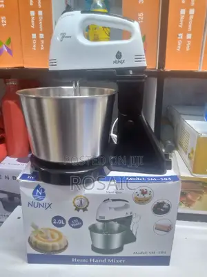 2L Hand Mixer With Bowl