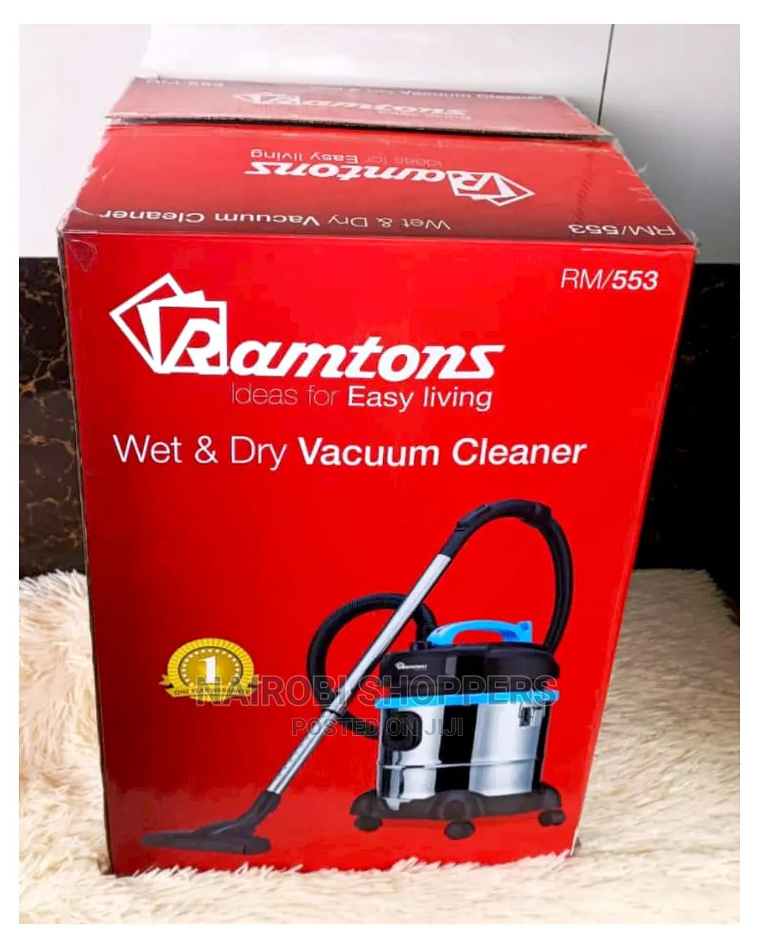 Ramtons Wet and Dry Vacuum Cleaner