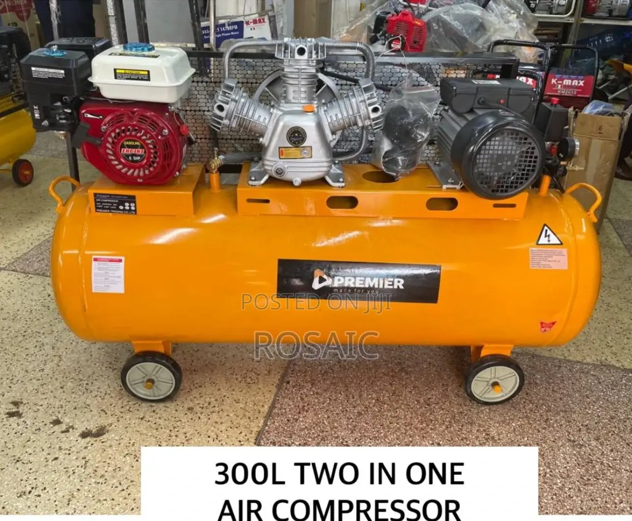 300l Two in One Air Compressor