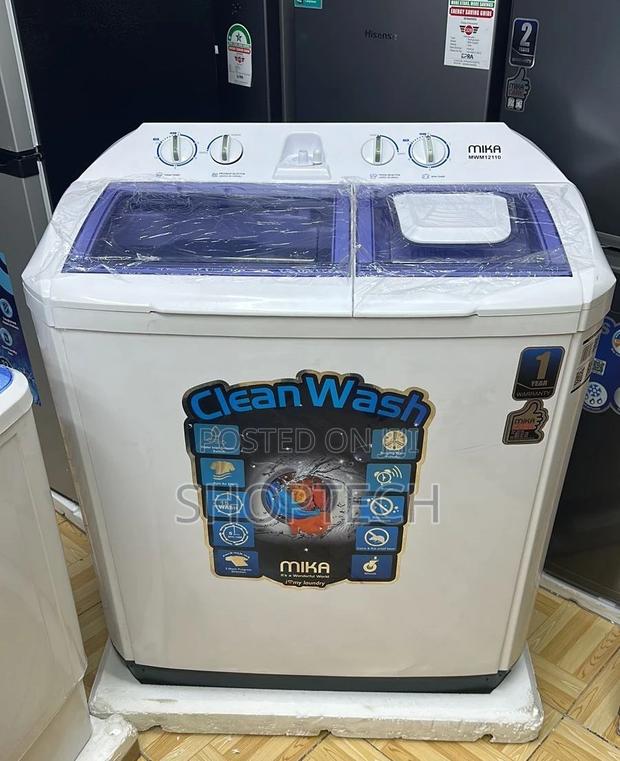 Mika 10kg Twin Tub Washing Machine