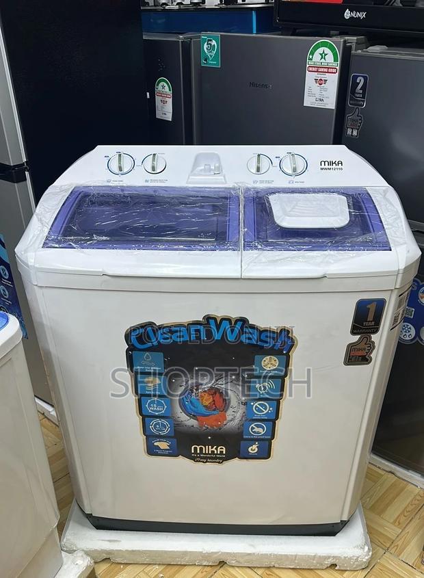 Mika 10kg Twin Tub Washing Machine - thumbnail 2