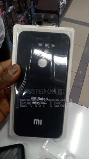 Case XIAOMI REDMI NOTE 9 Silicone Case Black