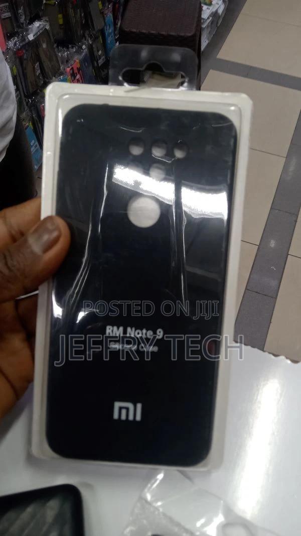 Case XIAOMI REDMI NOTE 9 Silicone Case Black - main view