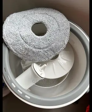 Micro Fiber Spin Mop With Water Separation Bucket