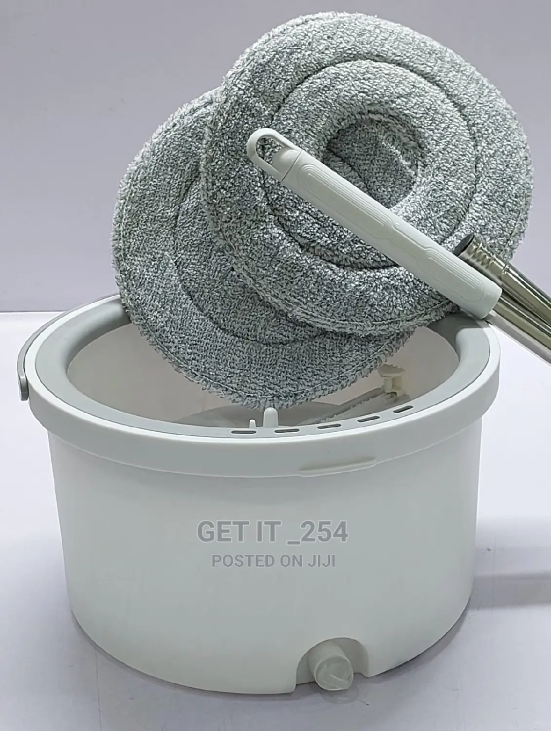 Micro Fiber Spin Mop With Water Separation Bucket
