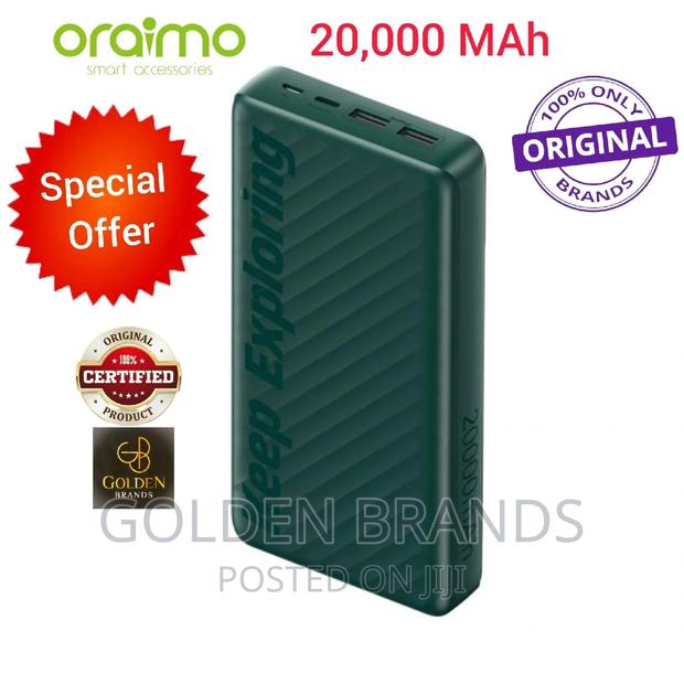 Oraimo Power Bank 20,000mah Super Fast Charging LED Display - main view