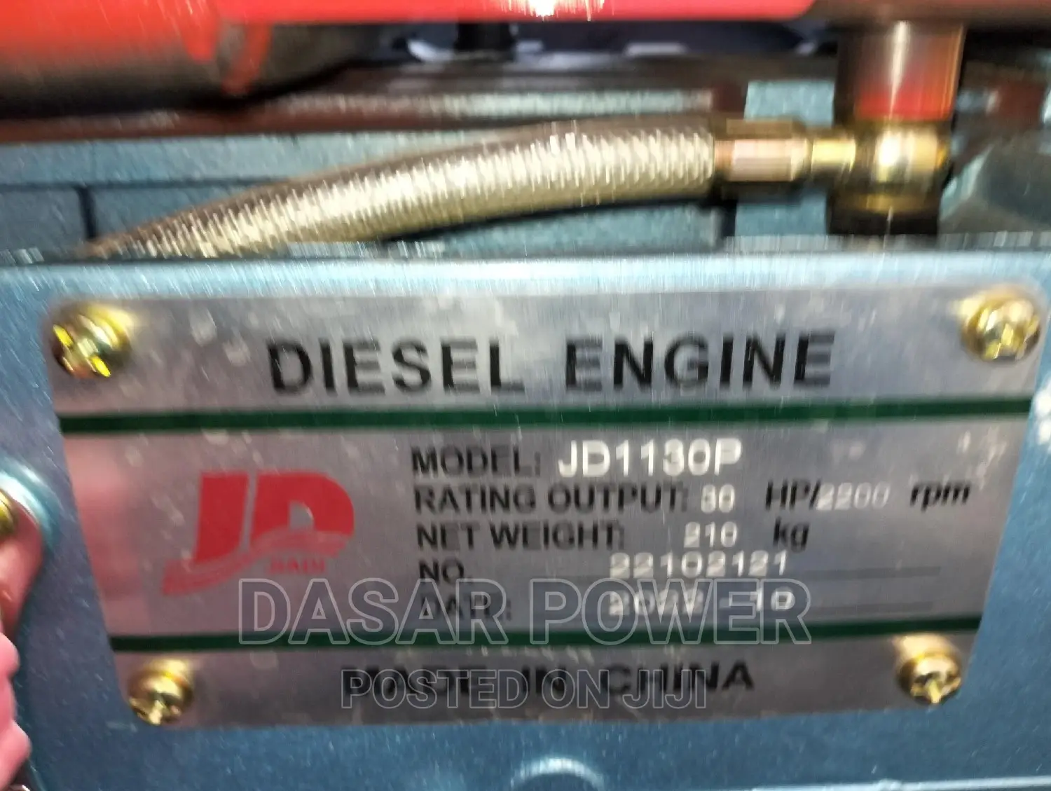 30hp Key Start JD Diesel Engine.
