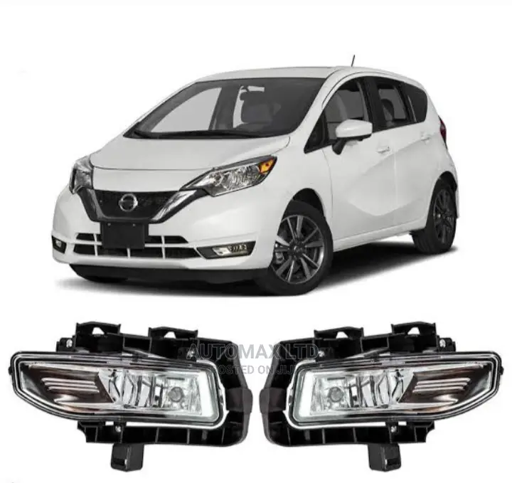 Nissan Note/ Versa. Yr2018+, New Complete Fog Lamp Set With Brackets,